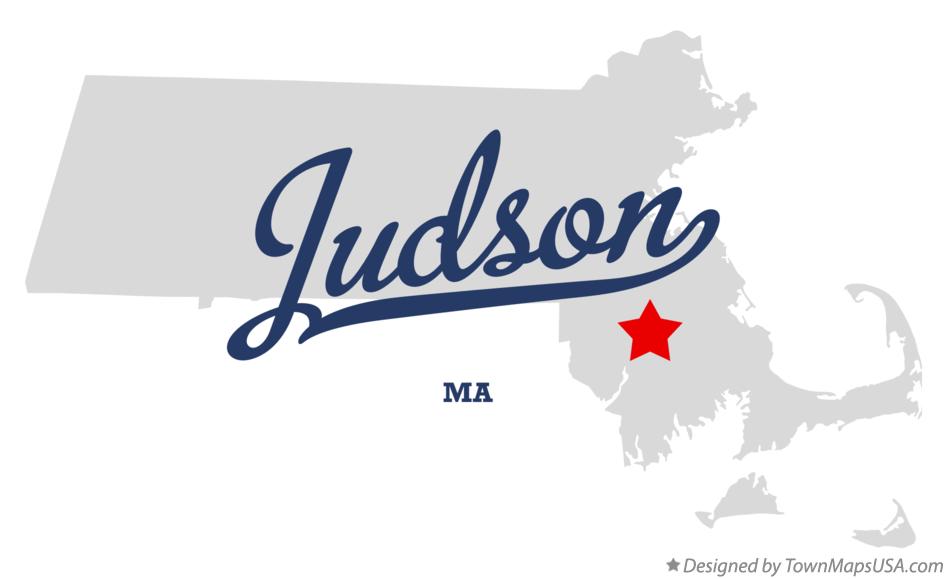 Map of Judson Massachusetts MA