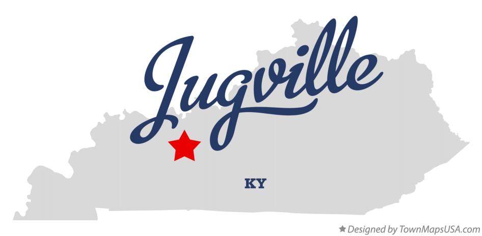 Map of Jugville Kentucky KY