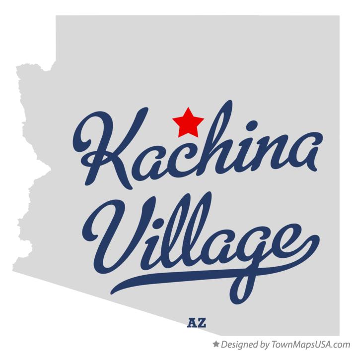 Map of Kachina Village Arizona AZ