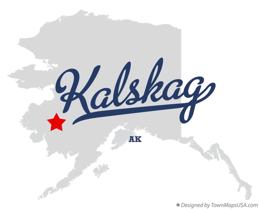 Map of Kalskag Alaska AK