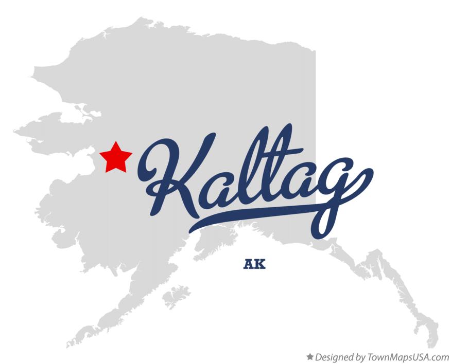 Map of Kaltag Alaska AK