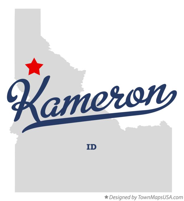 Map of Kameron Idaho ID