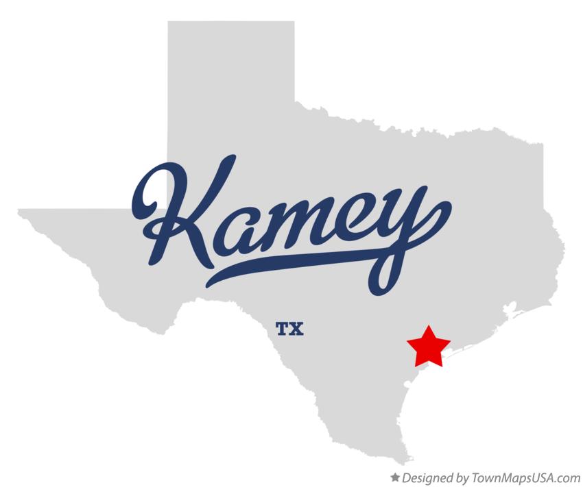 Map of Kamey Texas TX