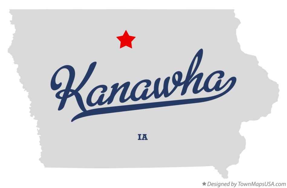 Map of Kanawha Iowa IA