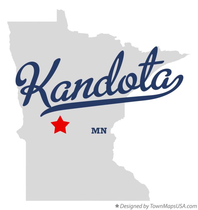 Map of Kandota Minnesota MN