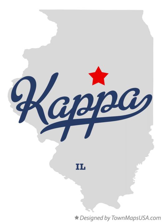 Map of Kappa Illinois IL