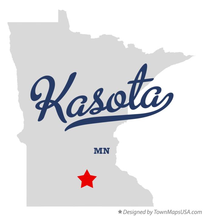 Map of Kasota Minnesota MN