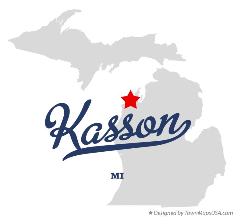 Map of Kasson Michigan MI