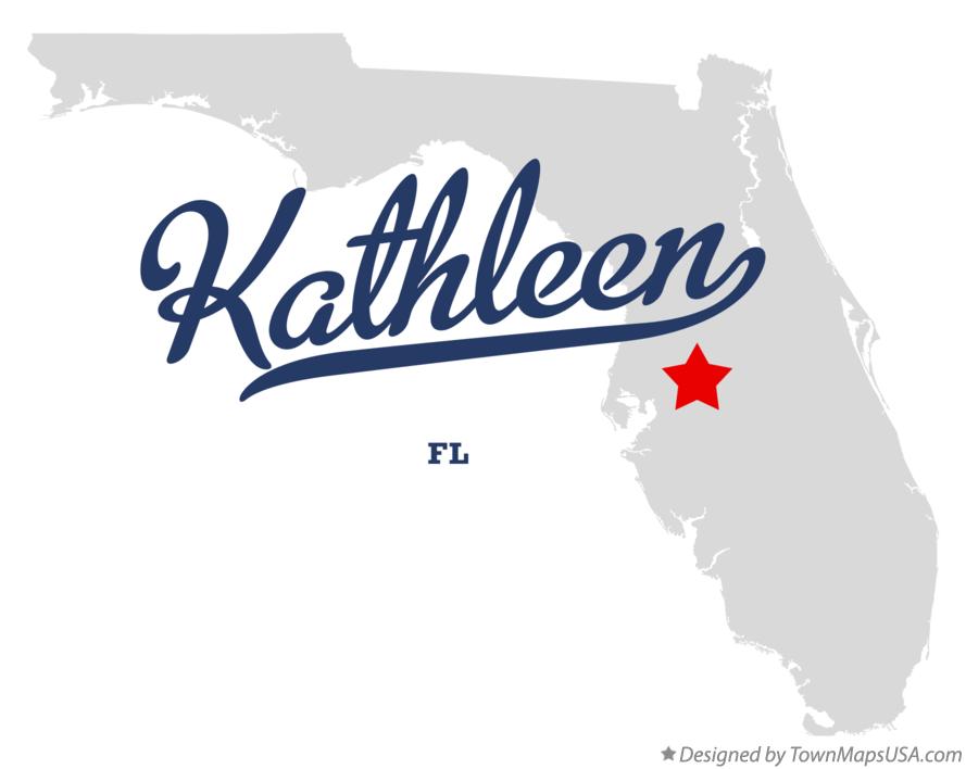 Map of Kathleen Florida FL