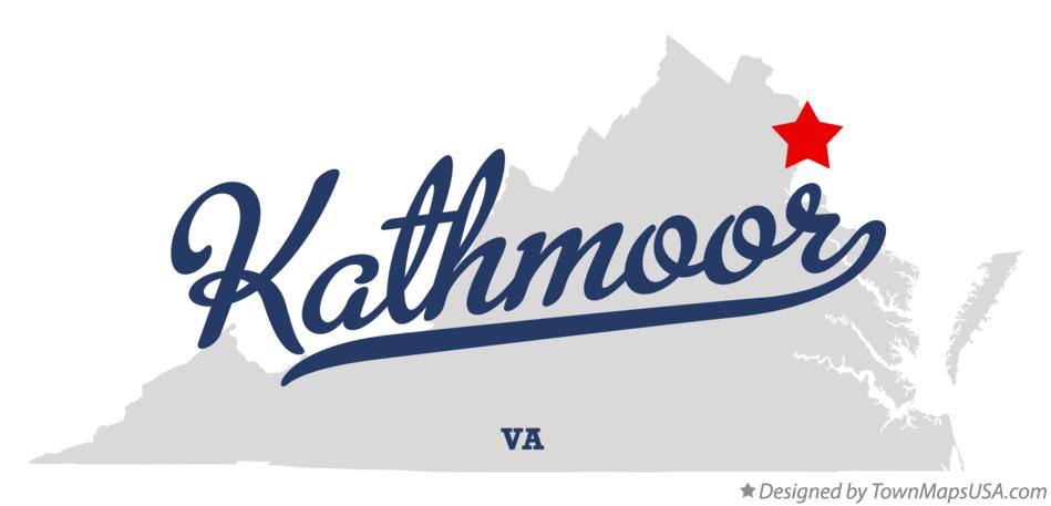 Map of Kathmoor Virginia VA