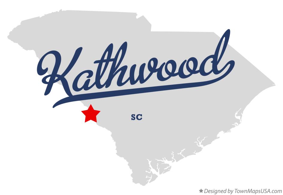 Map of Kathwood South Carolina SC