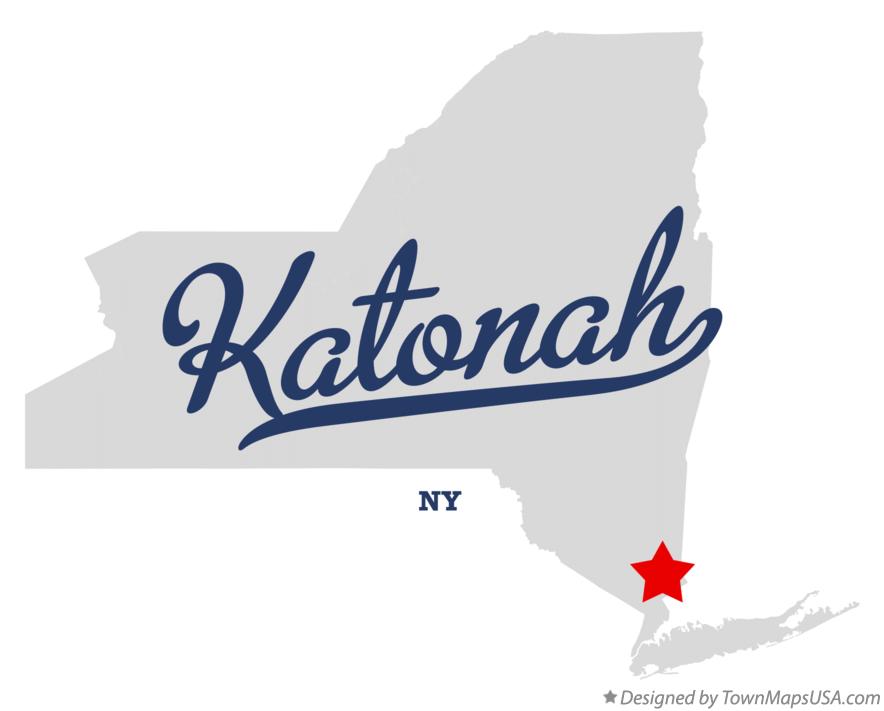 Map of Katonah New York NY