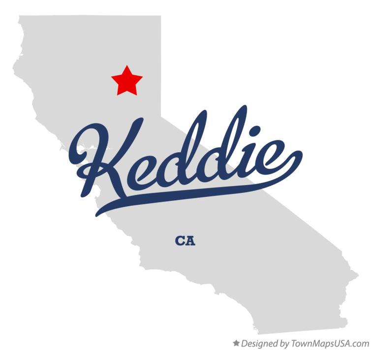 Map of Keddie California CA