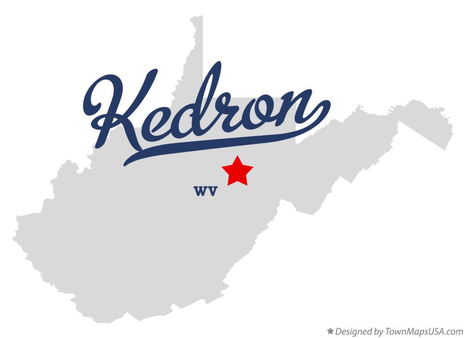 Map of Kedron West Virginia WV