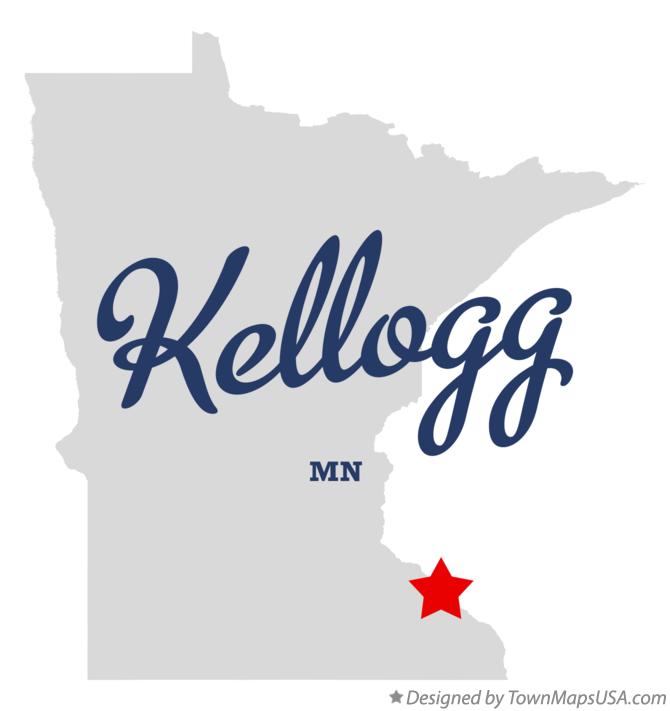 Map of Kellogg Minnesota MN