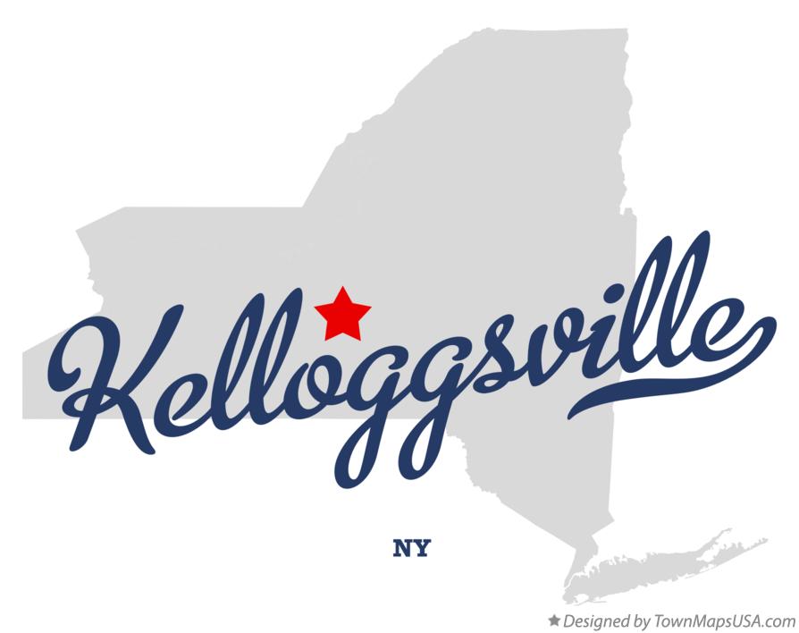 Map of Kelloggsville New York NY