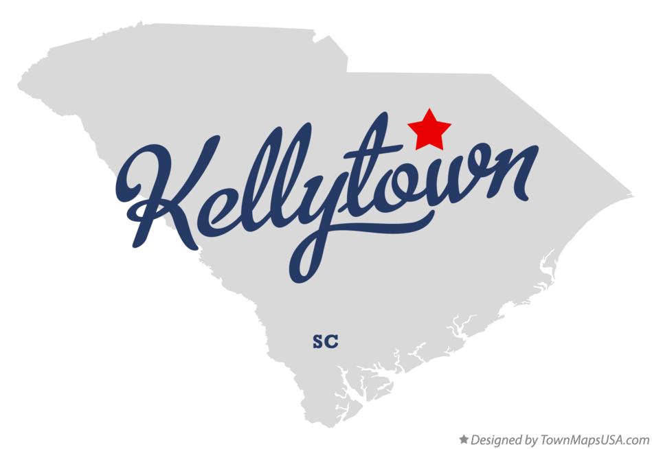 Map of Kellytown South Carolina SC