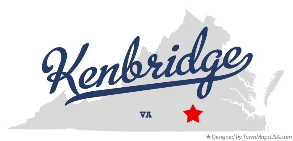 Map of Kenbridge Virginia VA
