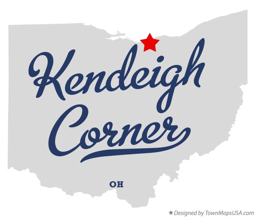 Map of Kendeigh Corner Ohio OH