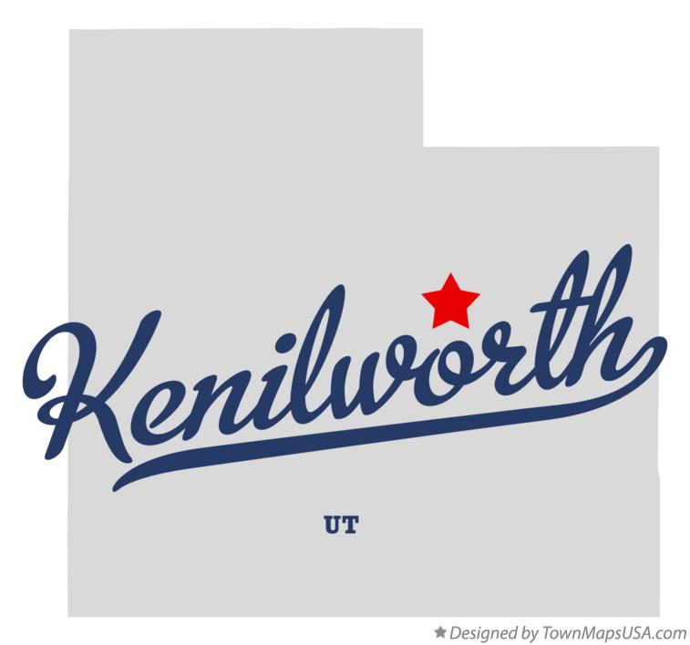 Map of Kenilworth Utah UT