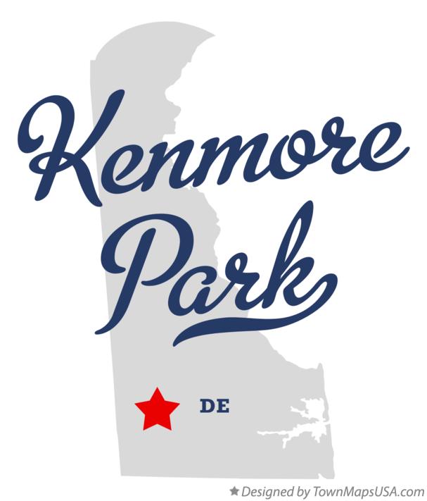 Map of Kenmore Park Delaware DE