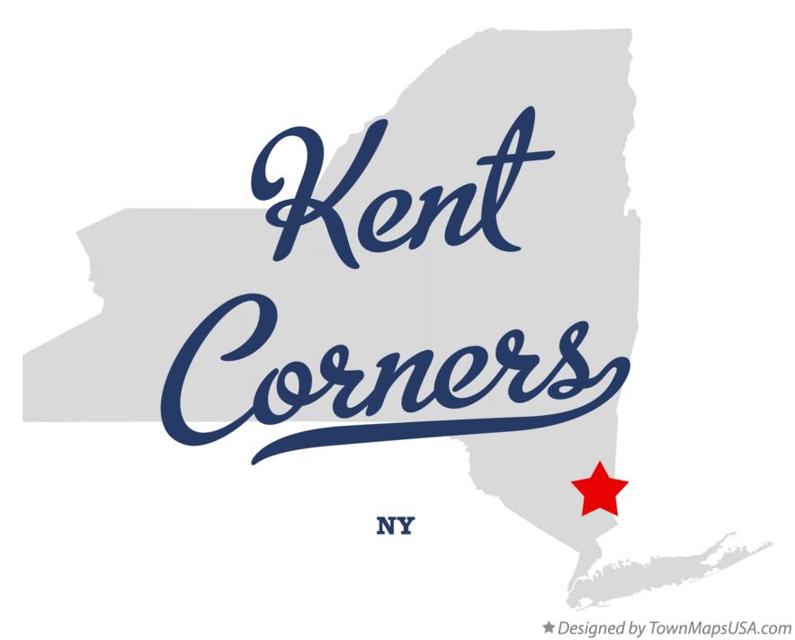 Map of Kent Corners New York NY