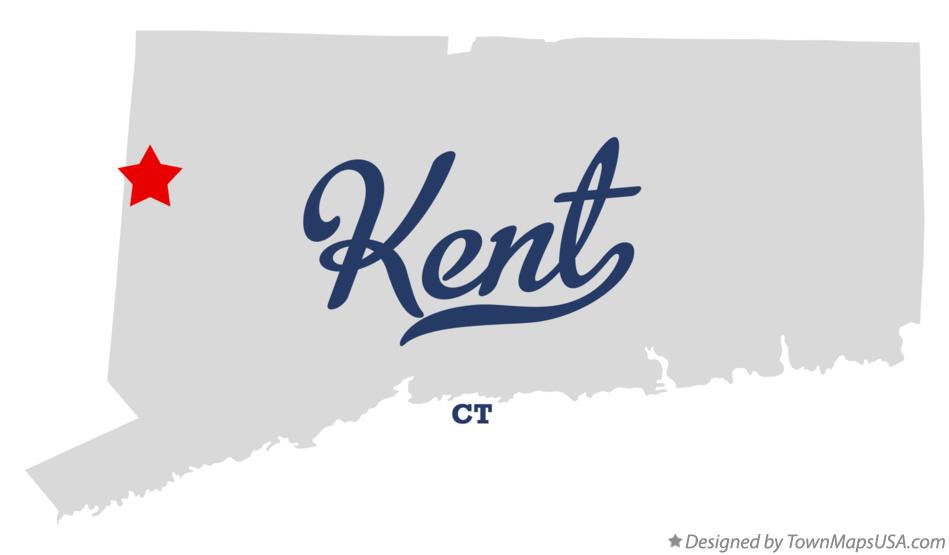 Map of Kent Connecticut CT