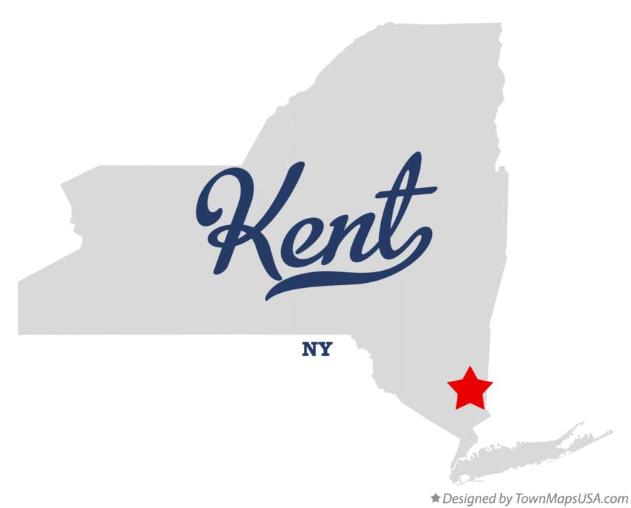 Map of Kent New York NY