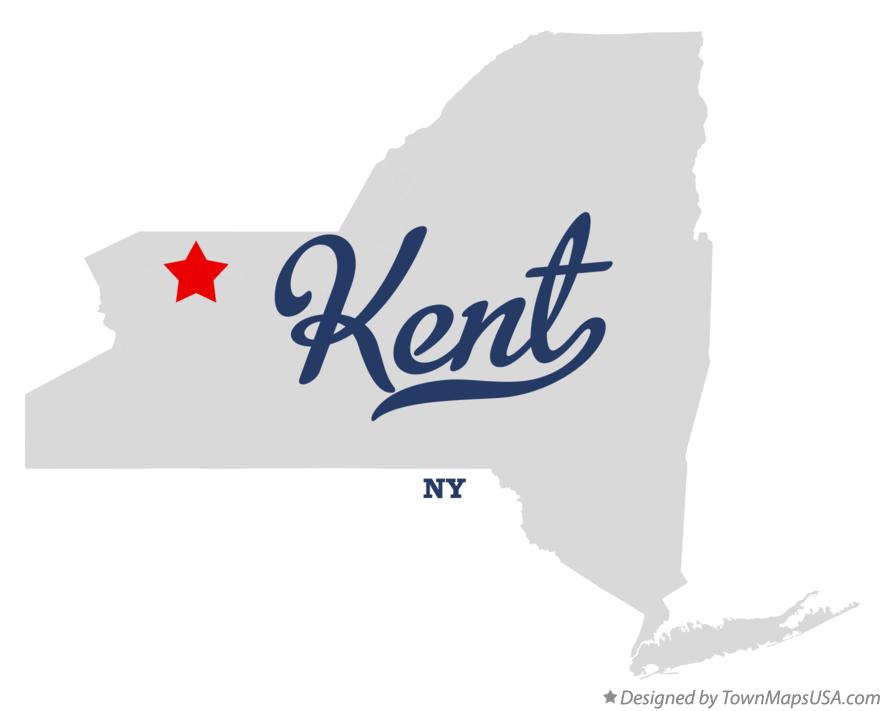 Map of Kent New York NY