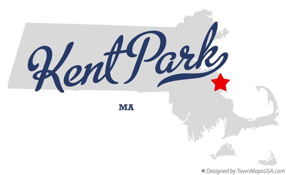 Map of Kent Park Massachusetts MA