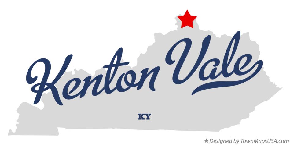 Map of Kenton Vale Kentucky KY