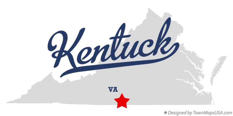 Map of Kentuck Virginia VA