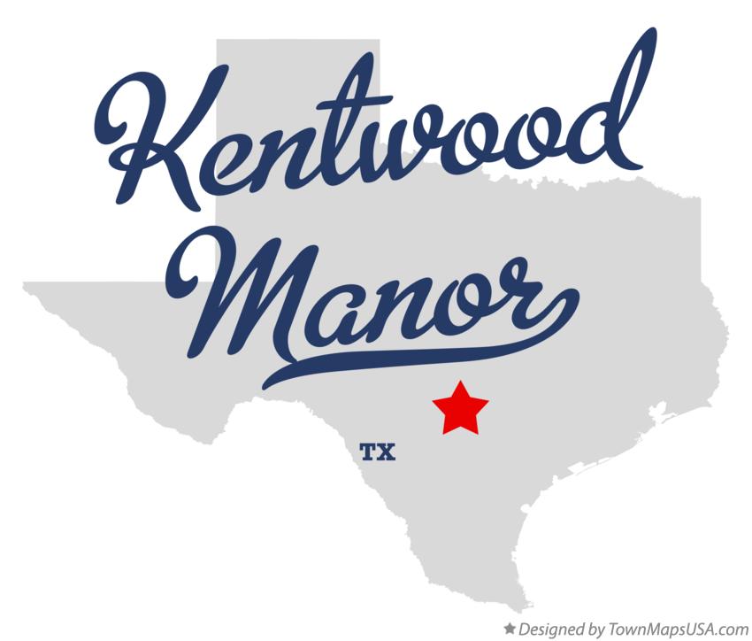 Map of Kentwood Manor Texas TX