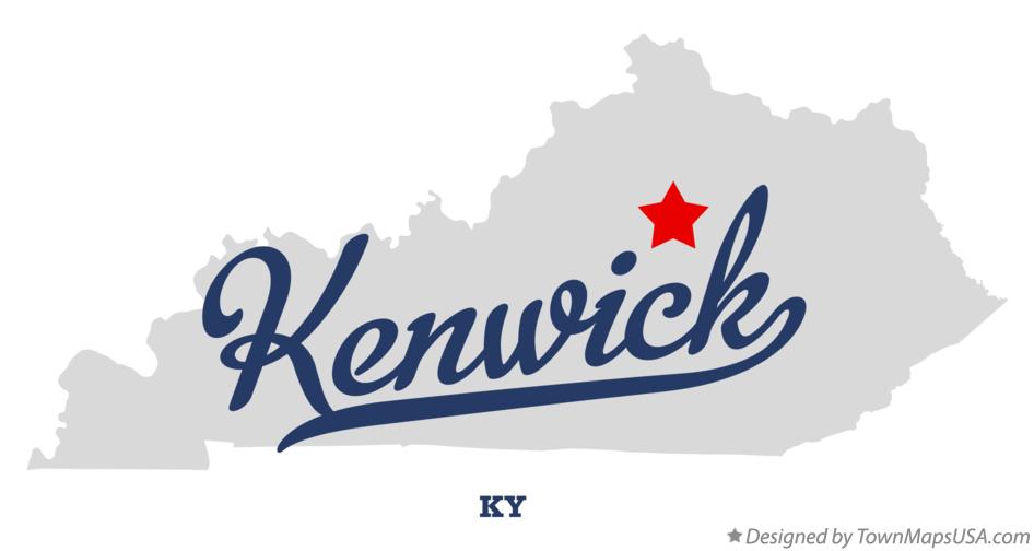 Map of Kenwick Kentucky KY