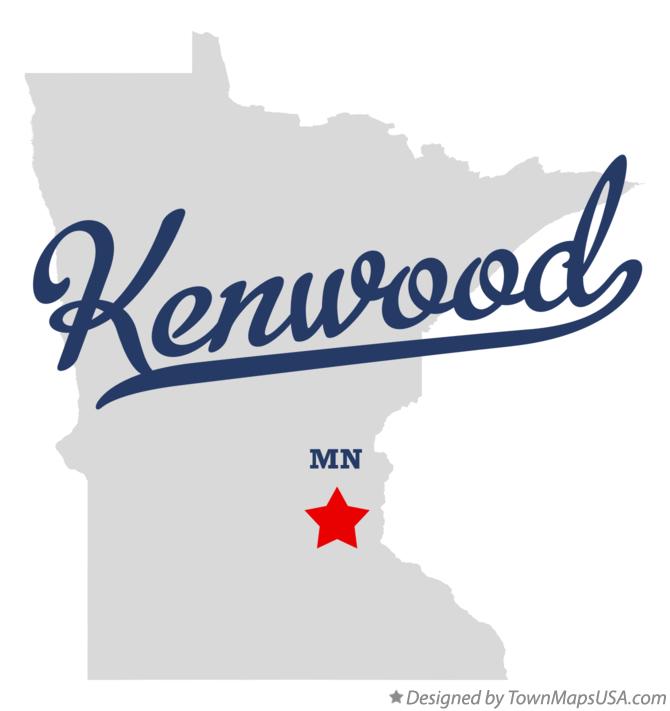 Map of Kenwood Minnesota MN