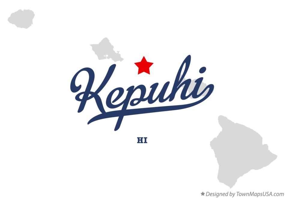 Map of Kepuhi Hawaii HI