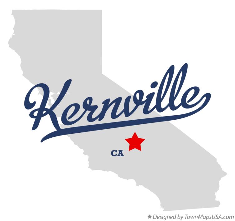 Map of Kernville California CA