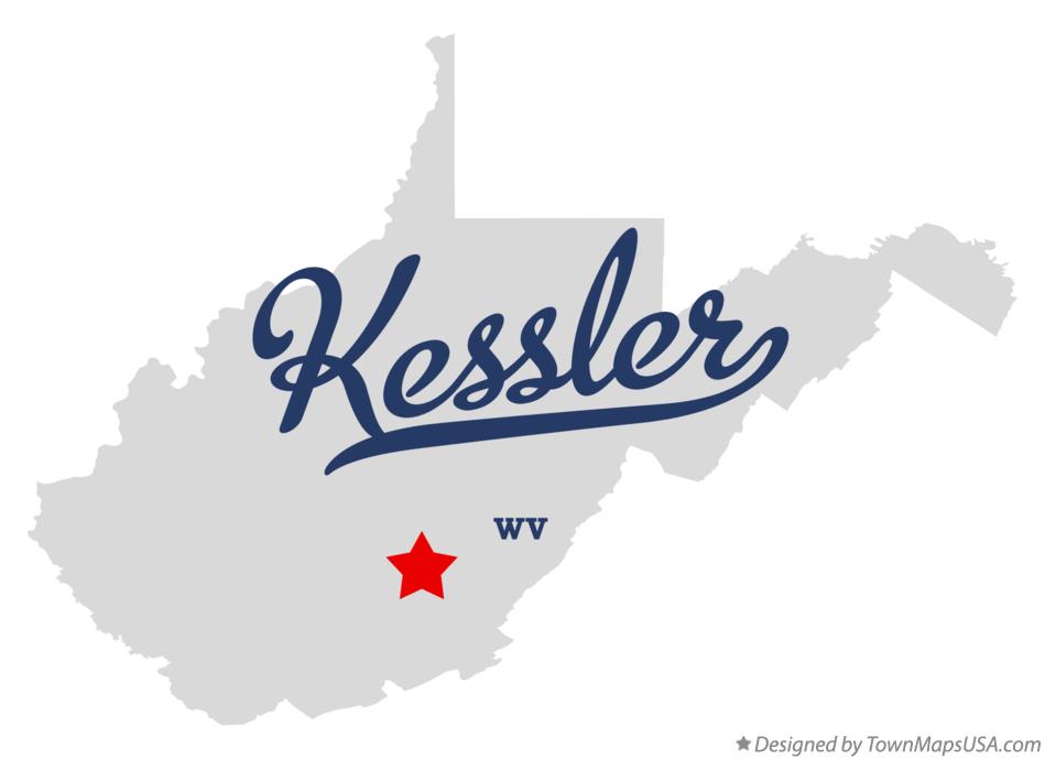 Map of Kessler West Virginia WV