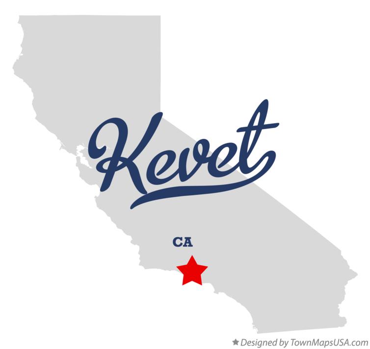Map of Kevet California CA