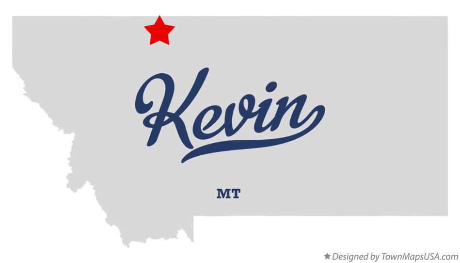 Map of Kevin Montana MT