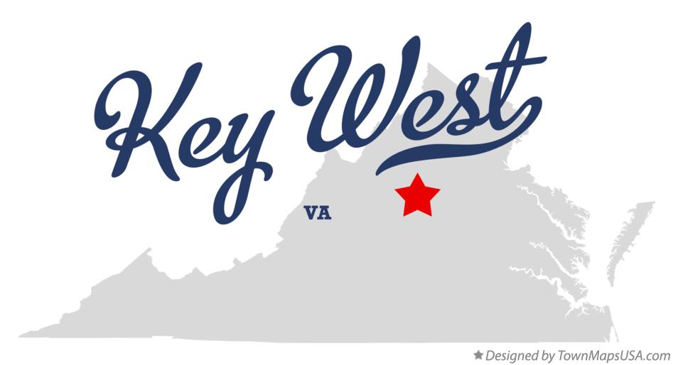 Map of Key West Virginia VA