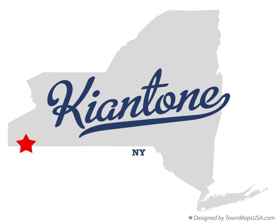 Map of Kiantone New York NY
