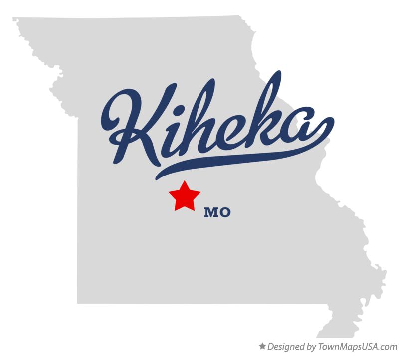 Map of Kiheka Missouri MO