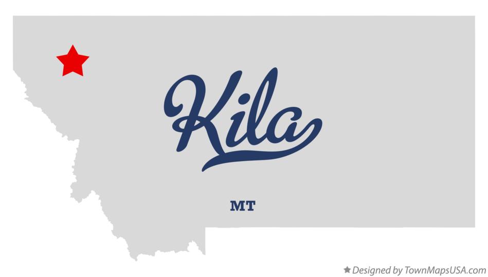 Map of Kila Montana MT