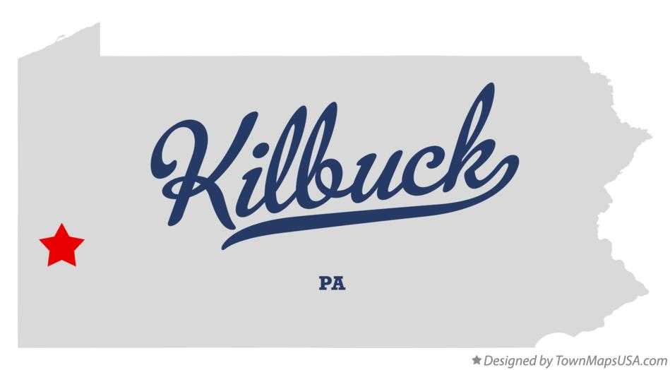 Map of Kilbuck Pennsylvania PA