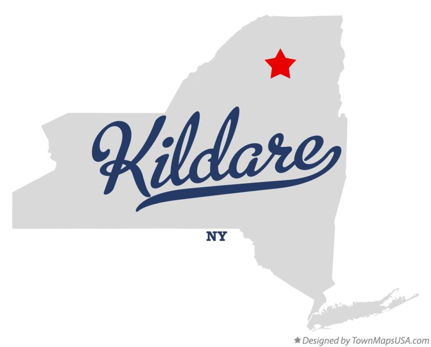 Map of Kildare New York NY