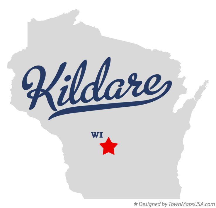 Map of Kildare Wisconsin WI
