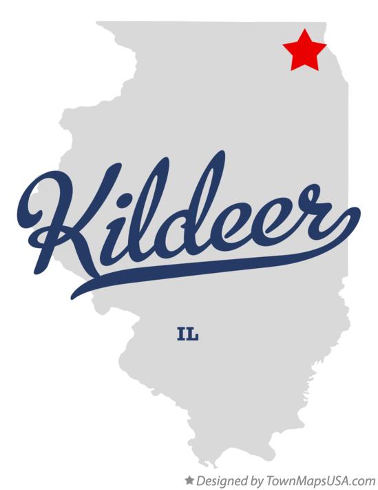Map of Kildeer Illinois IL