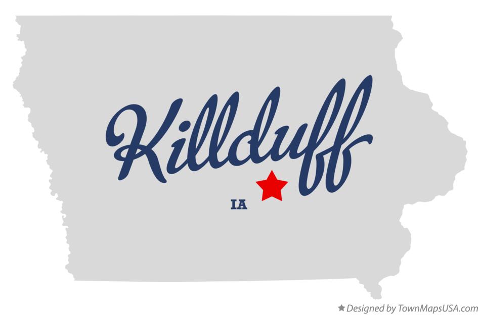 Map of Killduff Iowa IA