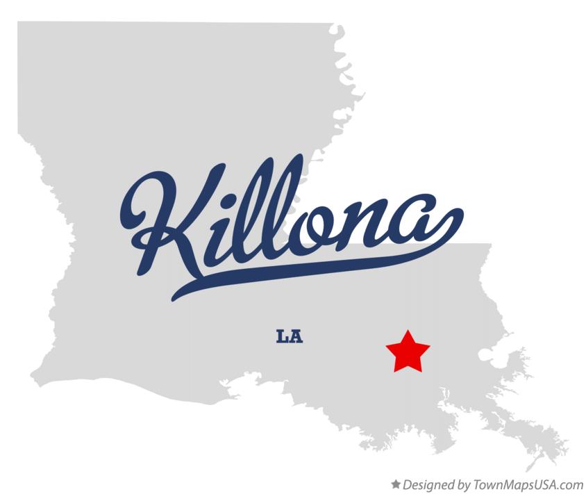 Map of Killona Louisiana LA